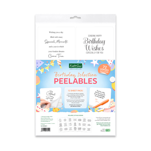 Birthday Selection Peelables, 72 Stickers