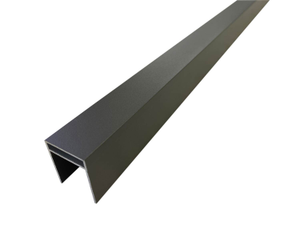 Composite WPC Fencing Aluminium Top Cover - Length 1.83m x Width 30mm