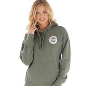 Bench Womens Jette Hoodie Khaki Ash