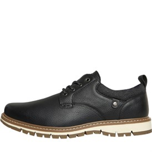 Deakins Mens Cambridge Shoes Black