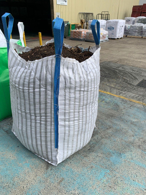 1.0 Tonne - U Panel - Open Top Closed Bottom - Ventilated Bulk Bag - 90 x 90 x 100 CM