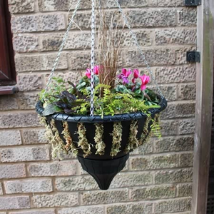 Water Retaining Hanging Baskets Twin Pack