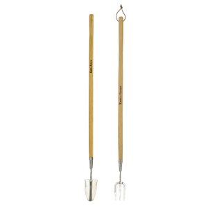 Kent & Stowe Stainless Steel Long Handled Fork & Trowel Set