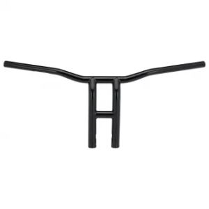 Biltwell Tyson XL 12 Inch Pullback Handlebars in Black Finish For 2008-2024 Harley Davidson E-Throttle Models (6262-2015)