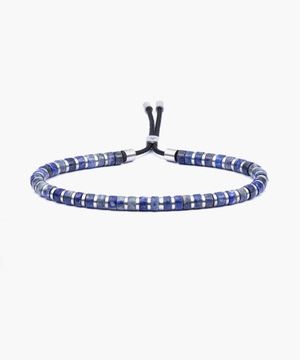 Brontide 4mm Adjustable Okinawa | Silver - M 18-19cm