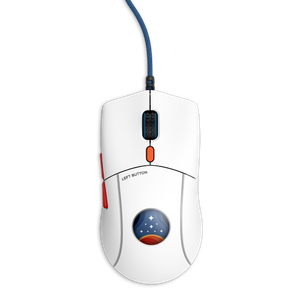 NZXT CRFT Series Lift 2 Starfield Limited Edition Lightweight Symmetrical Wired Gaming Mouse -  MS-001NW-04-FS