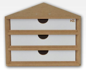 Hobbyzone End Corner Drawers Module