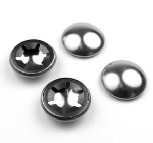 Spring Caps (pack of 4) - 6.35mm (1/4 Inch) Axle Caps