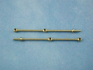 Caldercraft 2 Hole Brass Stanchions - 35mm 2 Hole Stanchions