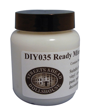 Wallpaper Paste For Dolls Houses 100ml Ready Mixed Adhesive