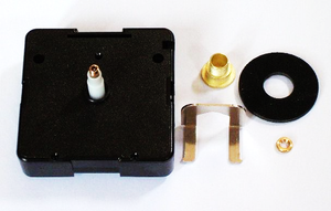 German Quartz Clock Movements - German Quartz Clock Movement- 16mm Shaft- Each