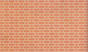 Red Brick Wallpaper for 12th Scale Dolls House