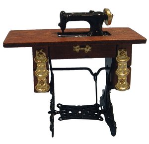 Sewing Machine With Table for 12th Scale Dolls House