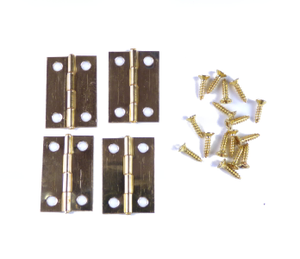 Mini Hinges - H203 18mm X 8mm (Pack of 4 hinges)