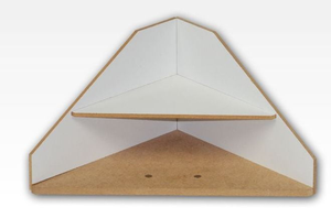 Hobbyzone End Corner Shelves Module