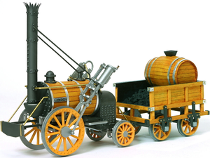 Occre 1/24 Scale Stephensons Rocket Model Kit