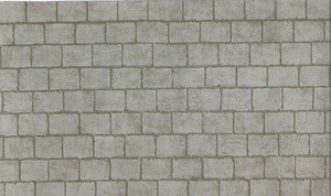 Grey Slate Wallpaper for 12th Scale Dolls House