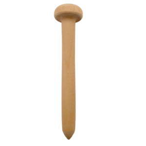 Single Wooden Axle Peg