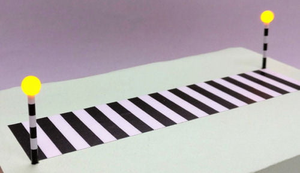 Gaugemaster Zebra Crossing Road Markings OO Gauge