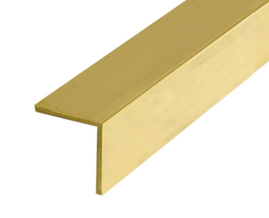 Albion Alloys Brass L Shape Angles 305mm Length - 3mm x 3mm