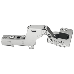 Hafele Clip-on 110 Degree Sprung Inset for Doors 14-22mm Thick Nickel Plated