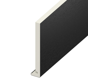 Eurocell uPVC Fascia Board – Black Ash, 5m x 225mm (Standard)