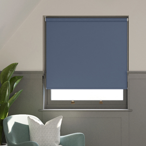 Trinity (Blackout), Prussian Blue - Twist&Fit Roller Blind