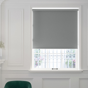 Palermo (Blackout), Graphite - Twist&Fit Roller Blind