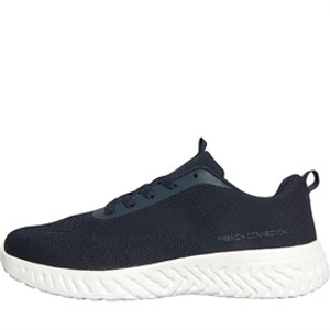 French Connection Mens V5 Lace Trainers Navy/White