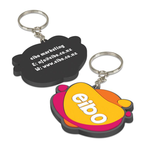 Custom Shape PVC Key Ring with 2D 3D Moulding