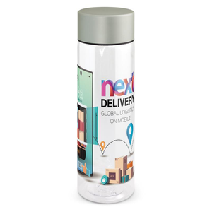 Aqua Clear Tritan Water Bottle with Stainless Steel Lid
