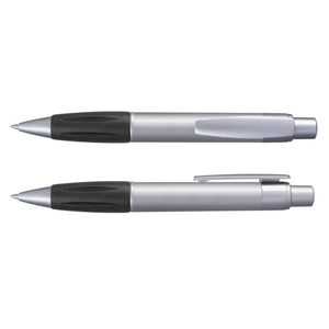 Matrix Metallic Ballpoint Pen with Rubber Grip