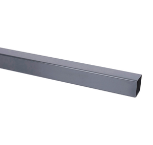 Aquaflow Anthracite Grey Square Guttering Downpipe - 65mm x Length 5.5m