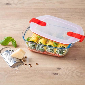 Pyrex® Cook & Heat Rectangular Dish With Lid 