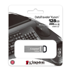 Kingston Technology DataTraveler Kyson 128GB USB 3.2 Flash Drive