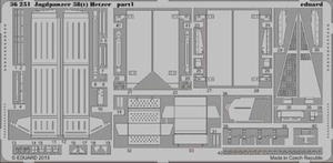 Eduard 36251 1:35 Etched Detailing Set for Academy Kits Jagdpanzer 38t 'Hetzer'