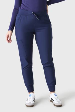 Med Couture Insight Women's Six Pocket Jogger, Navy