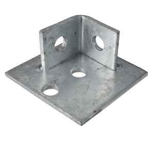 Corner Base Plate Bracket for Strut (Sold in 1's)