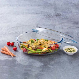 Pyrex® Oval Casserole Dish 4.4+1.4L (5.8L)