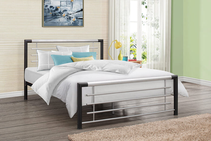 Birlea Faro Metallic Bed