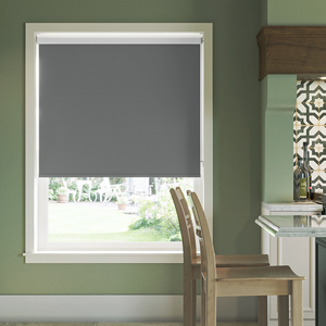 Rimini (Blackout), Storm Cloud - Twist&Fit Roller Blind