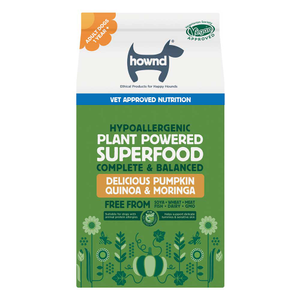 HOWND Plant Powered Superfood Pumpkin, Quinoa &amp; Moringa, 10kg