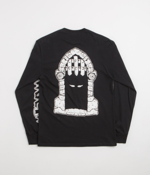 Dungeon Portcullis Logo Long Sleeve T-Shirt - Black