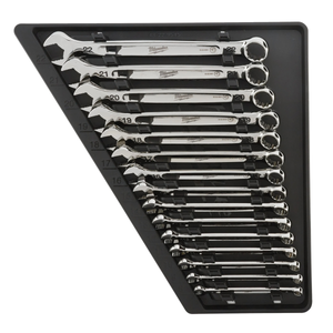 Milwaukee 4932464258 15 Piece Metric Combination Spanner Set 