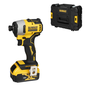 DCF809P1-GB 18V XR Brushless Impact Driver with 1 x 5.0Ah Battery