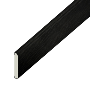 Eurocell uPVC Multi-Purpose Trim - Black Ash, 5m x 45mm