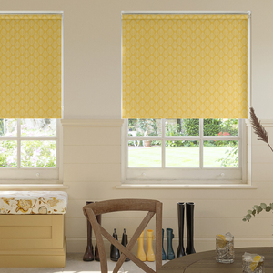Beech Leaf (Blackout), Sunshine - Twist&Fit Roller Blind