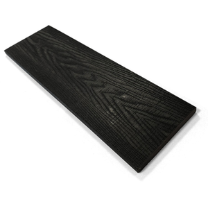 Eurocell Composite Decking Fascia Trim – Ancient Black, 3.66m x 150mm (Dual-Sided)
