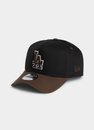 New Era MLB 940 A-Frame LA Dodgers Grizzly Black Walnut Snapback Cap