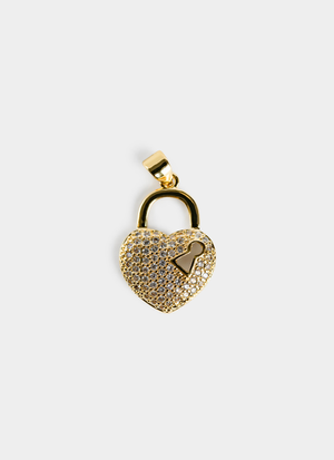 Vendetta Heart Pendant - 18K Gold Plated